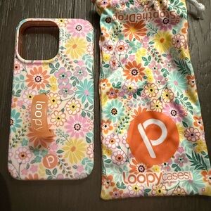 Floral Burst Loopy Case for iPhone 13 Pro